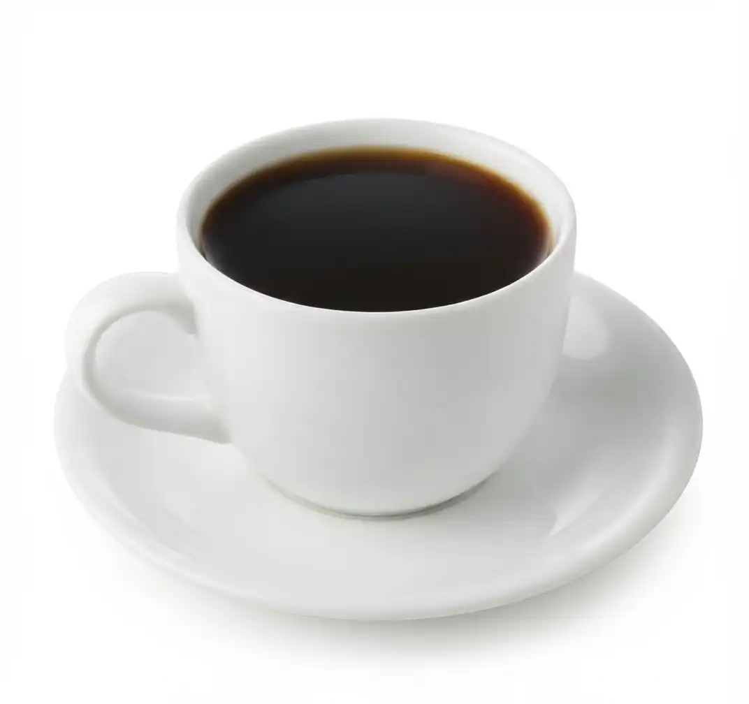 presentacion de una taza de cafe